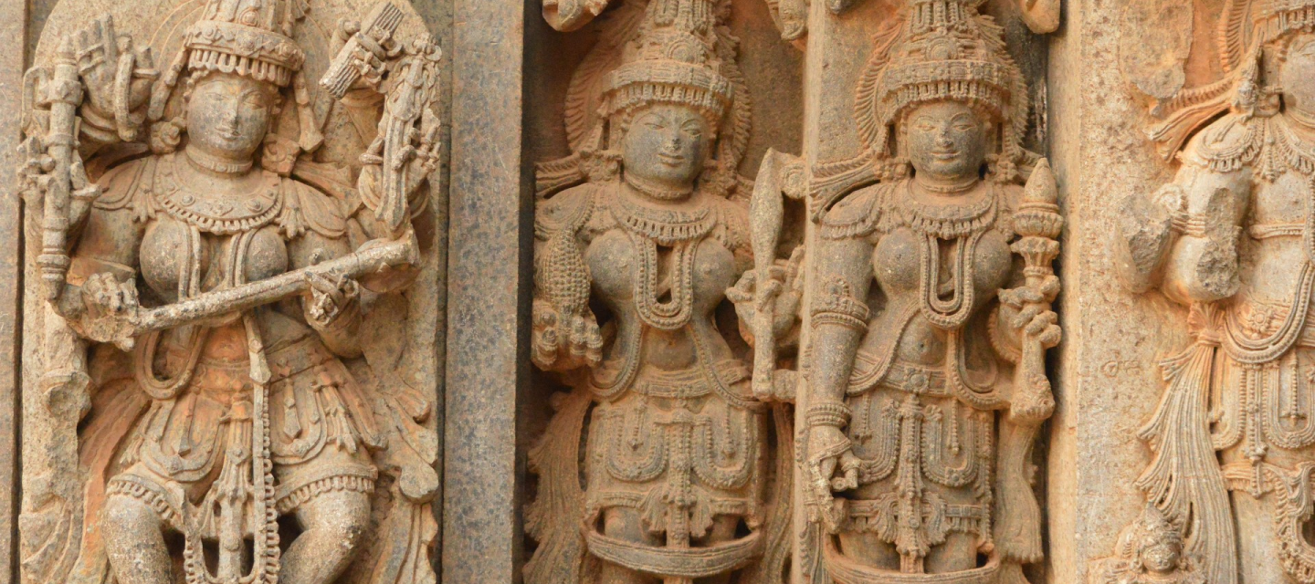 Stone carvings at Omtara Heritage Stay